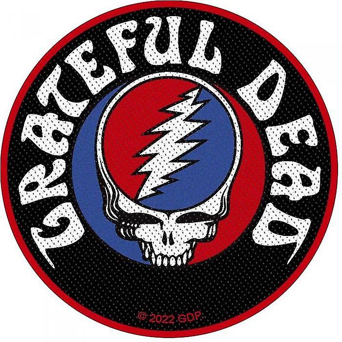 Grateful Dead Steal Your Face Circle Patch