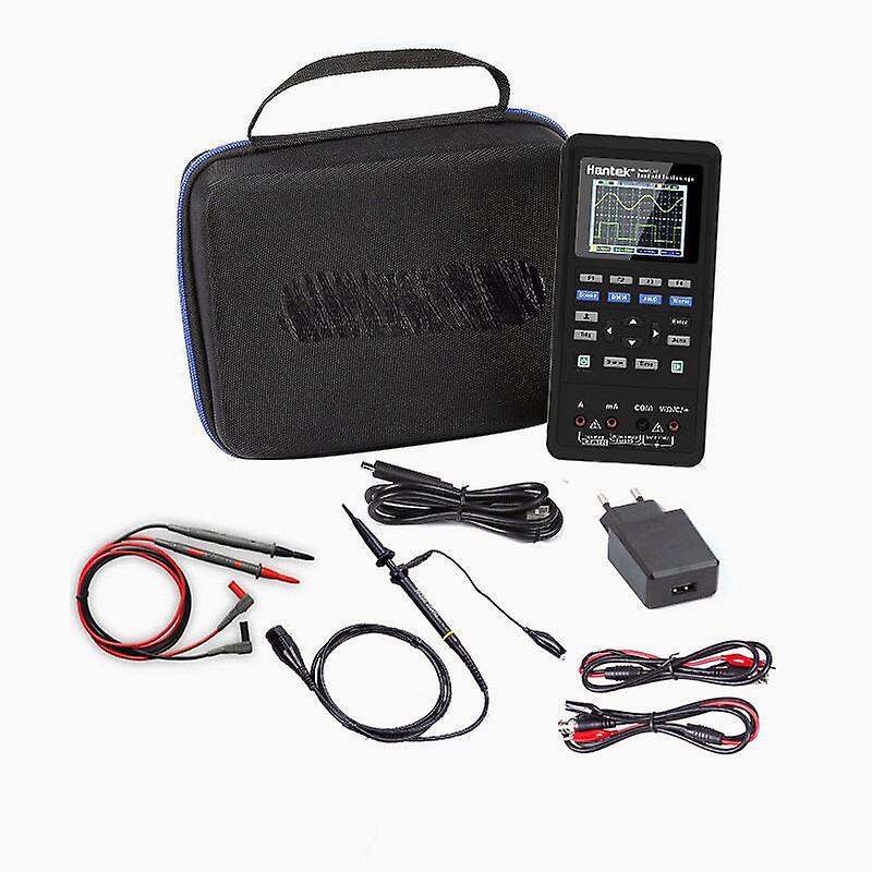 3-In-1 Digital Oscilloscope, Waveform Generator, Multimeter - Portable Usb, 2 Channels, 40mhz/70mhz, Lcd Display Test Meter