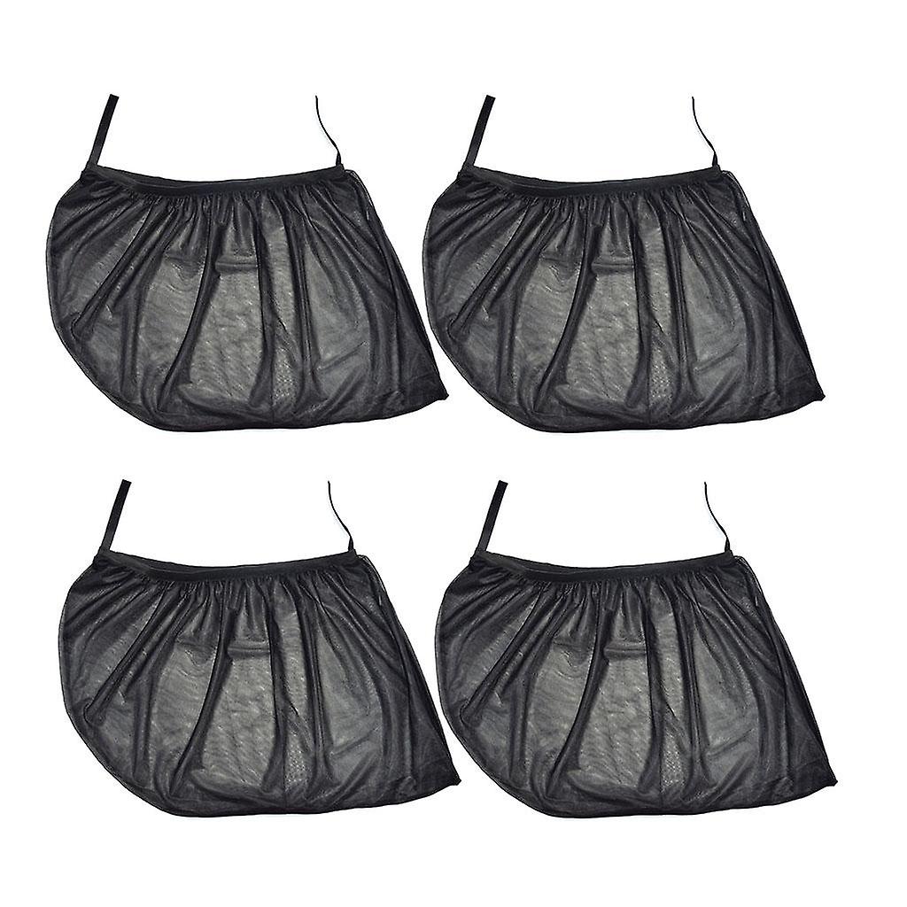 2 Pairs Car Side Window Sun Shade Blocking UV-protective Sunshades