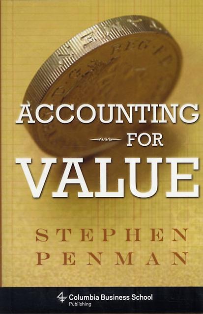 Accounting For Value by Stephen Penman Paperback Book