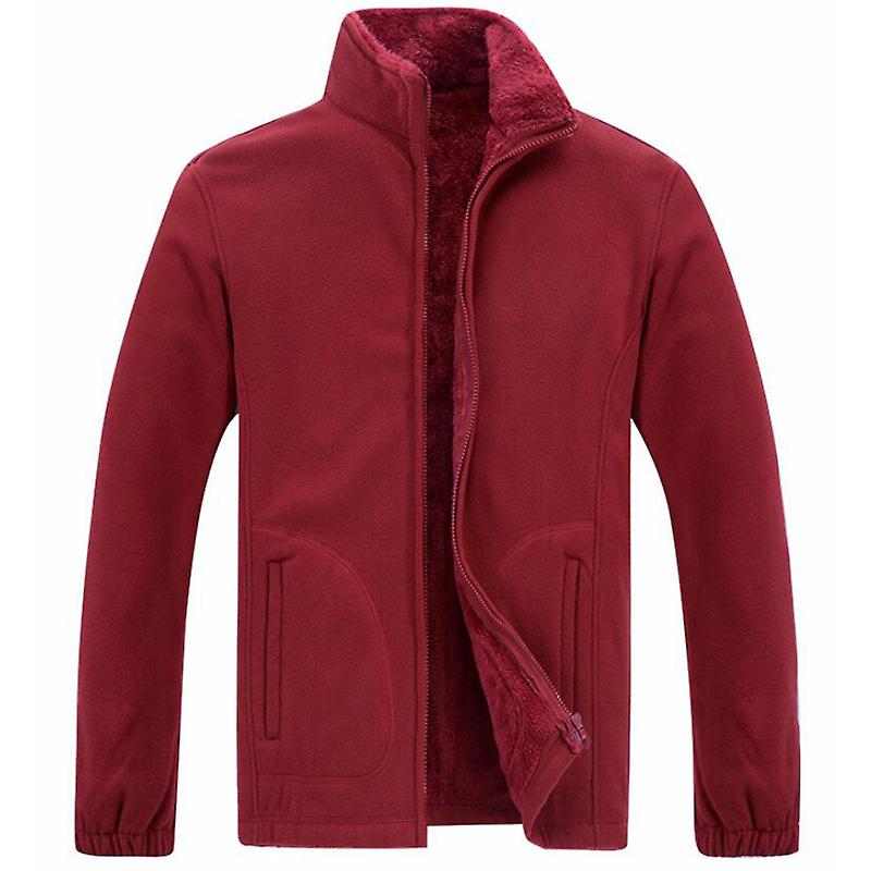 Vinterjakke Mænd Soft Shell Fleece Varme frakker Overtøj til mænd Vindskærm