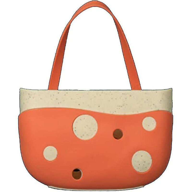 Drain Basket For Kitchen Storage (orange)