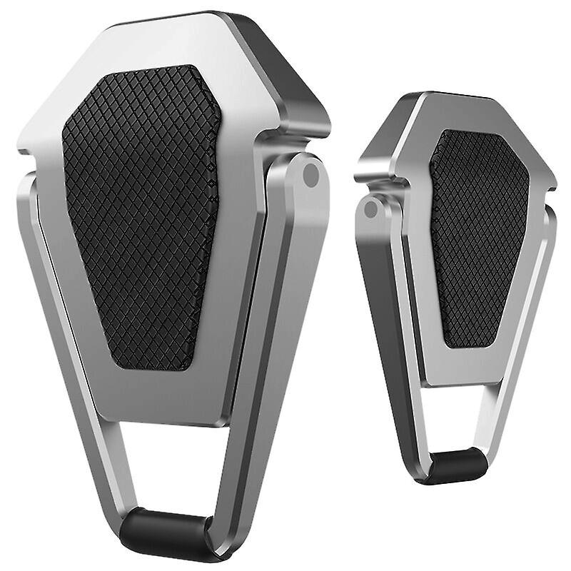 2Pcs Laptop Stand, Foldable, Metal, Suitable for Most Laptops and Computer Keyboards