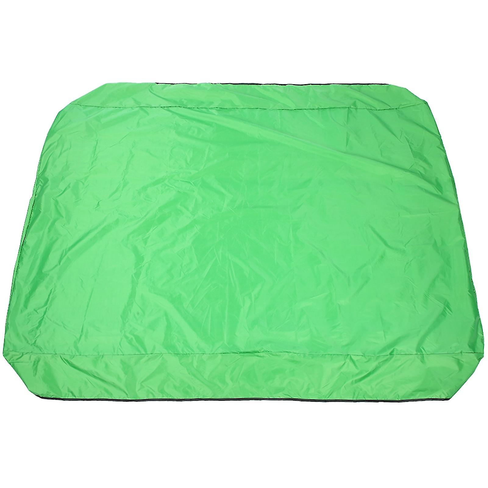 Outdoor Garden Courtyard Waterproof Dust‑Proof Windproof Swing Canopy Cover Replacement Accessory Green