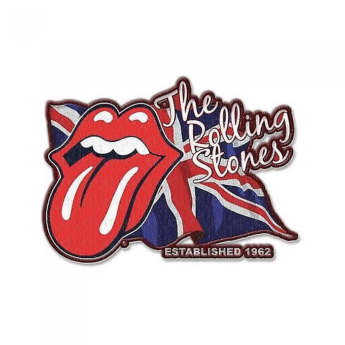 The Rolling Stones Lick The Flag Standard Iron On Patch