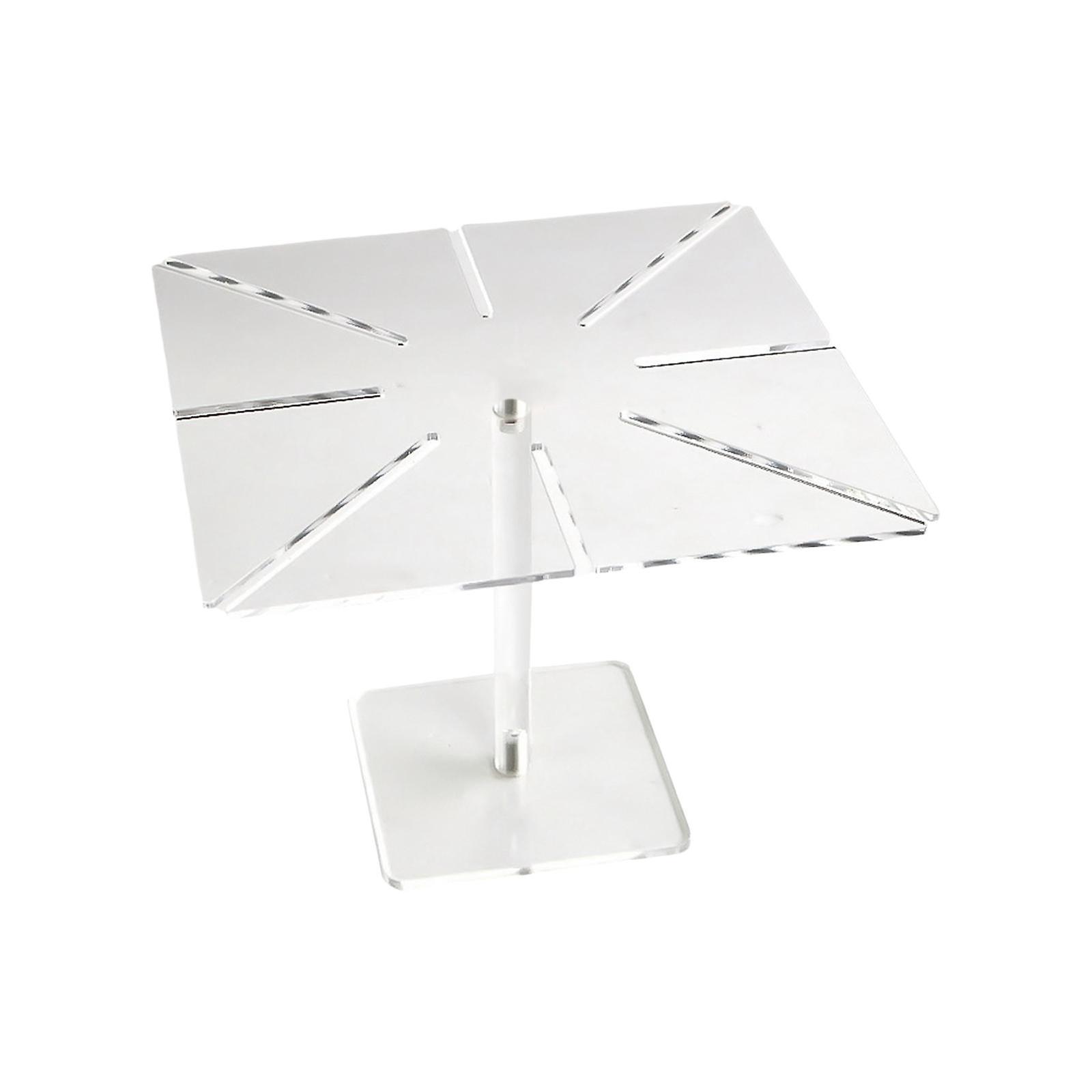 Acrylic Transparent Cake Holder Candy Table Display Dessert Stand Cake Stand Hexagon