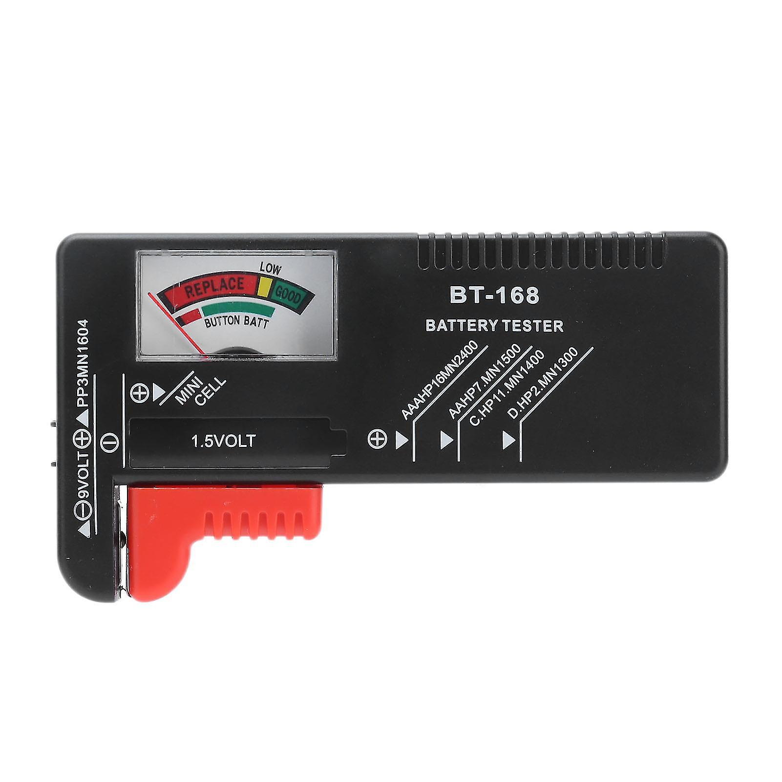 Testeur de capacité de batterie portable Pointer BT168 pour piles 1,5 V et 9 V