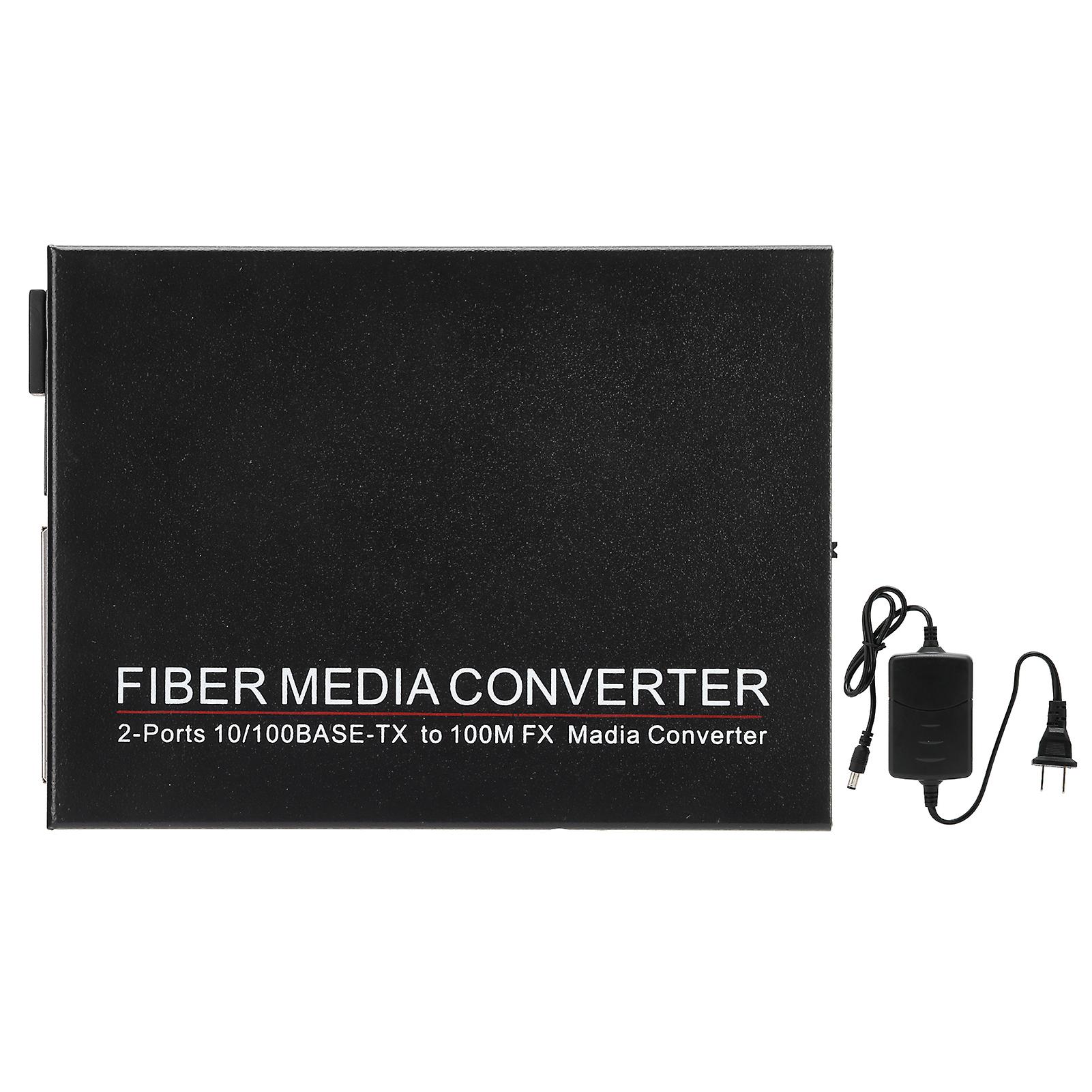 2-port Ethernet fiber switch TBCMC3412ES20A, Plug Play, stable, robust computer network switches.