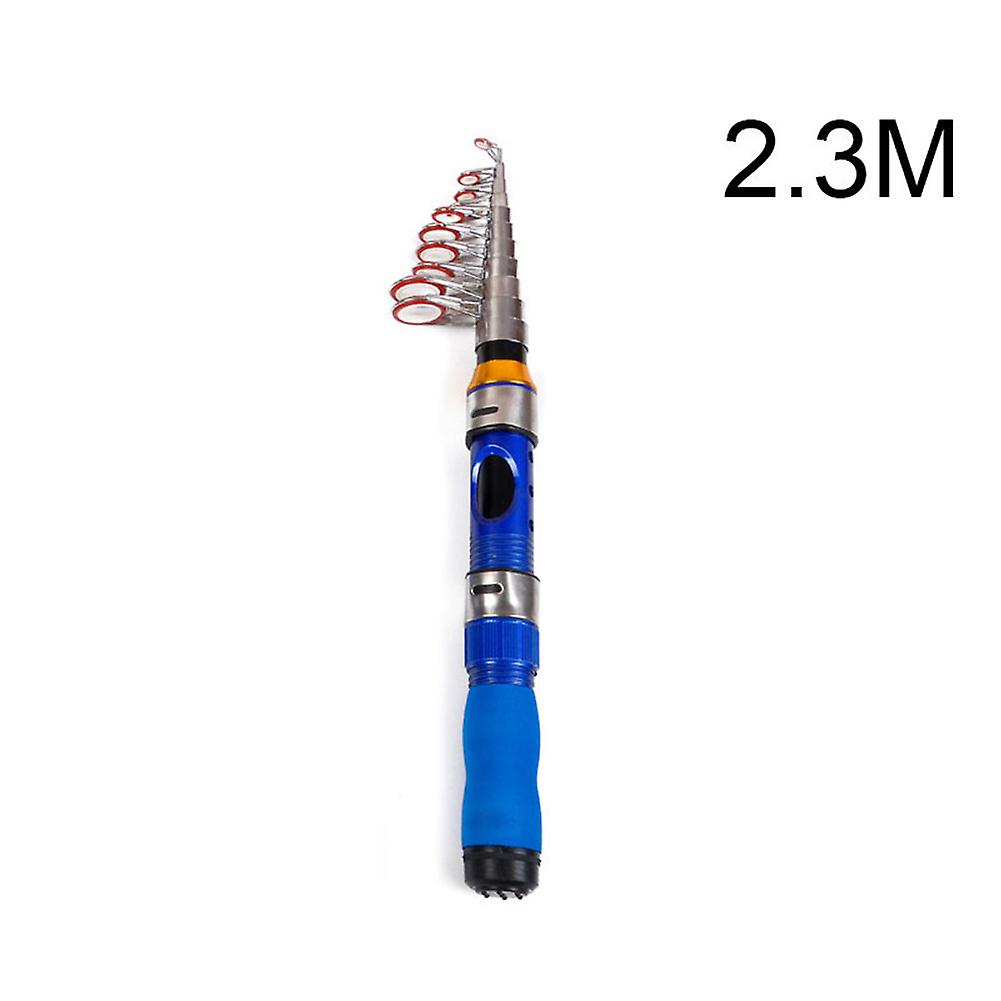 Mini Ultra Short Fishing Rod Pole Telescopic Portable Anti-slip Handle for Anglers Sea