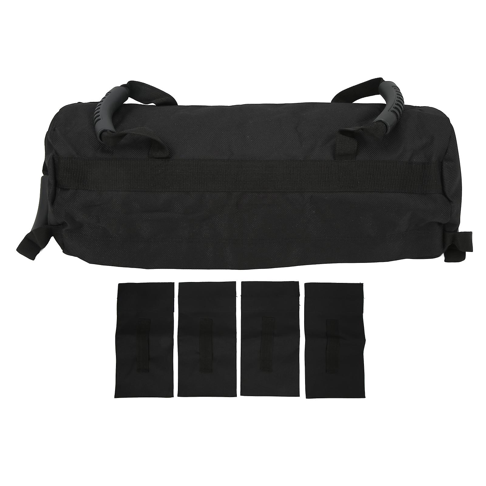 Adjustable Weightlifting Sandbag Made of Wear-resistant Oxford Cloth with 6 Handles for Training