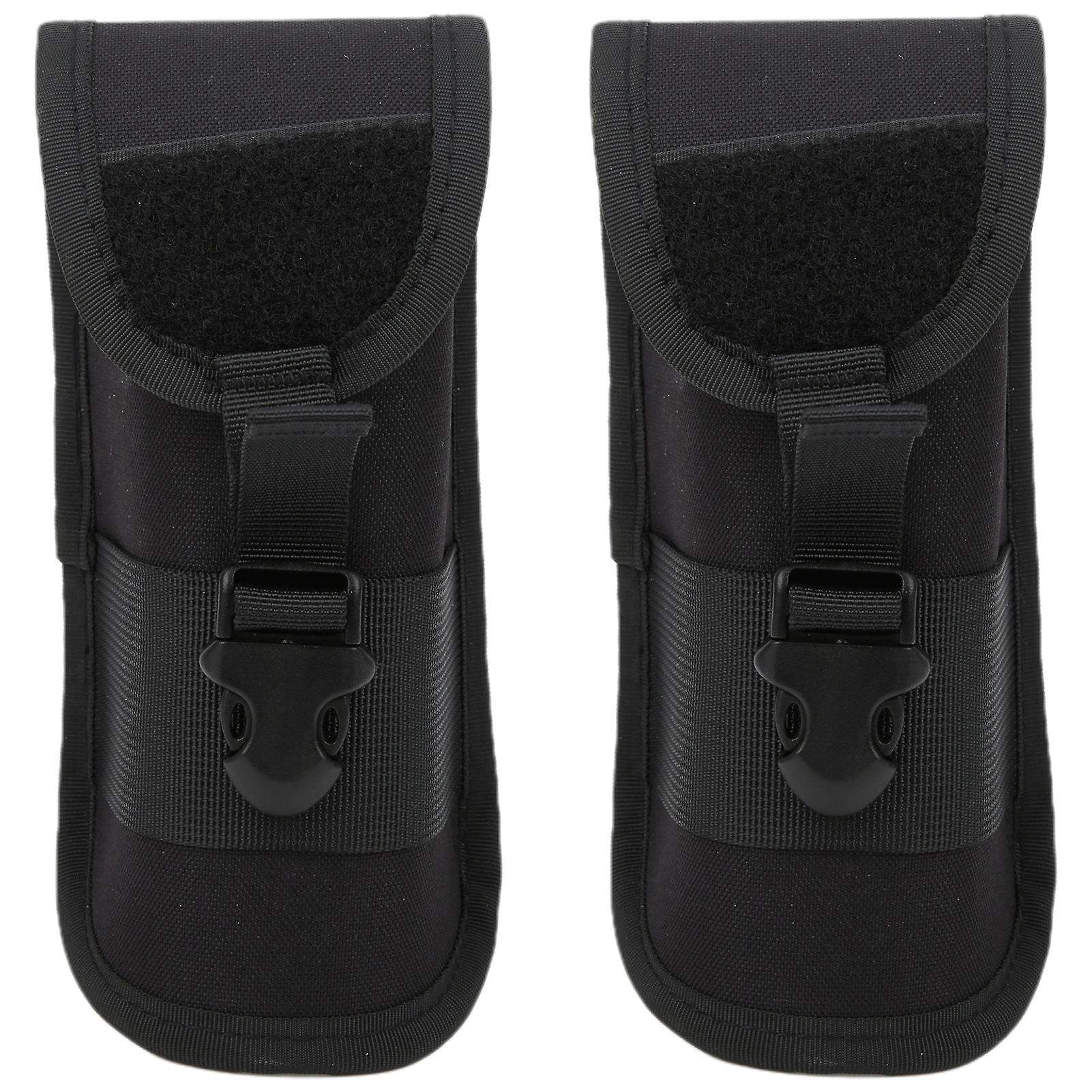 Multi-functional Protective Sunglasses Box, Tactical Molle System For Versatile Carrying Options, Soft Padded Interior, Large Capacity (2pcs)