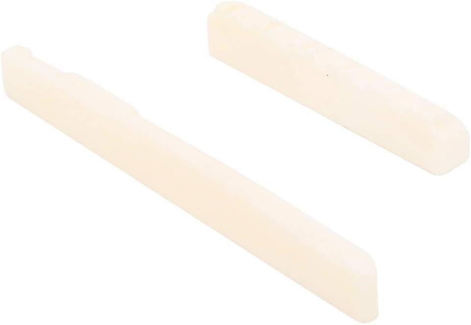 Gitarr stall sadel, Cow Bone stall för 6-strängad akustisk gitarr reservdelar