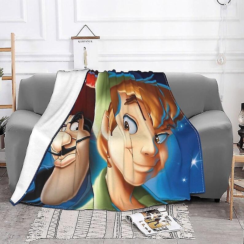 Custom Name Blanket Disney Peter Pan Tapestry Personalized Blankets Birthday Gift Customized Diy