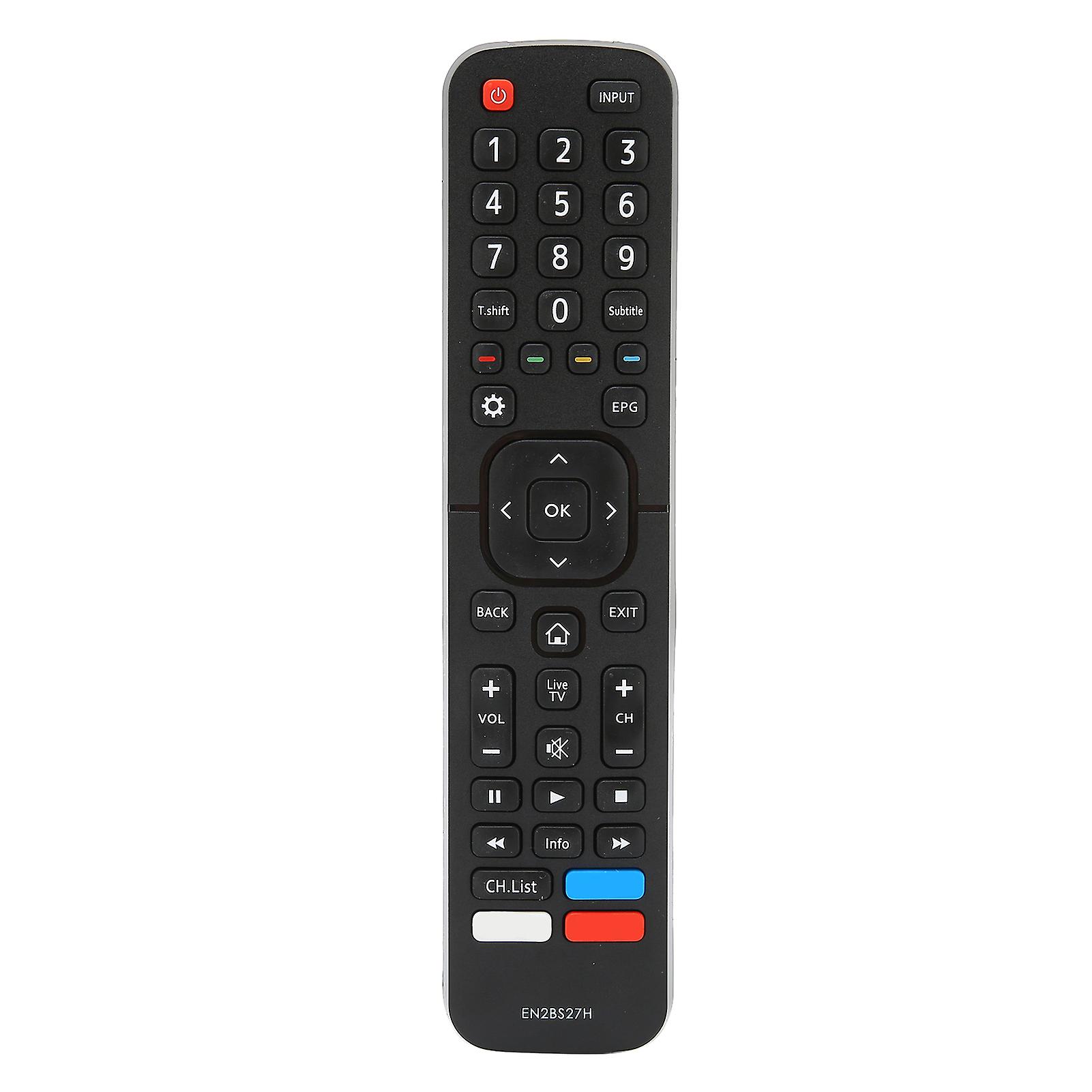 EN2BS27H Remote for Hisense Smart LCD TV - Easy Setup, Perfect Replacement, 33ft Range