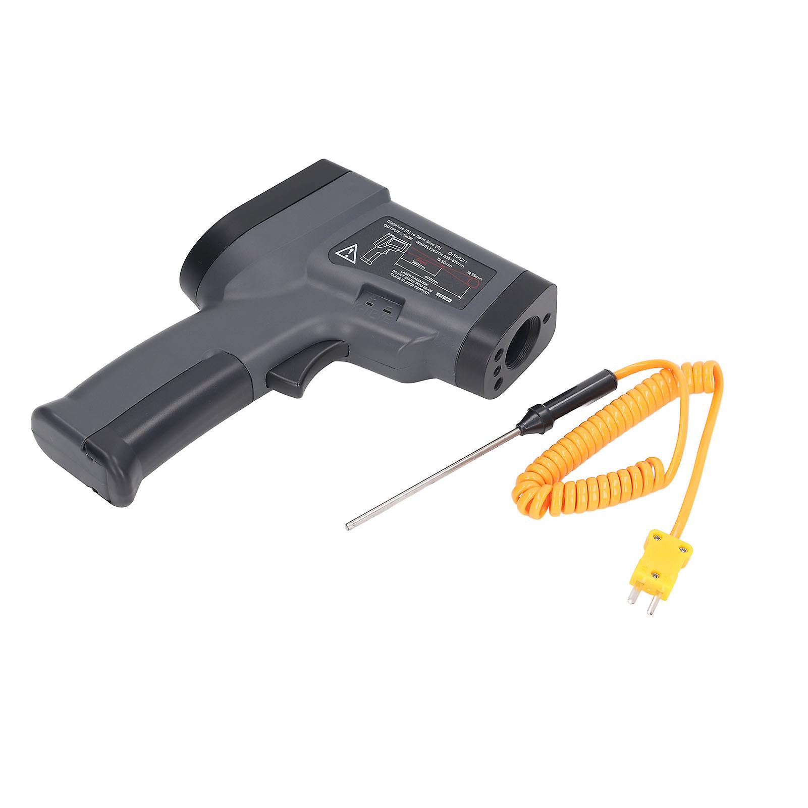 Digital Thermometer Backlit LCD Display Power Indicator K Type Thermocouple NCV Function Temperature Meter 