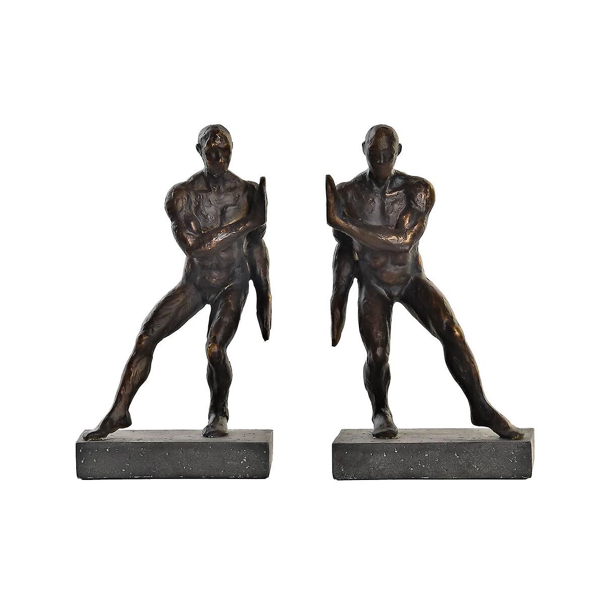 Bookend DKD 家居装饰 黑铜树脂 男士 14 x 8,4 x 25 厘米