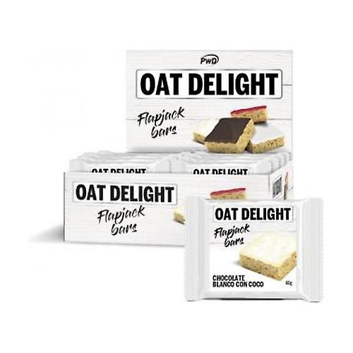 Oat Delight Bar White Chocolate Flavor with Coconut 1 bar of 60g (Chocolate - Coconut)