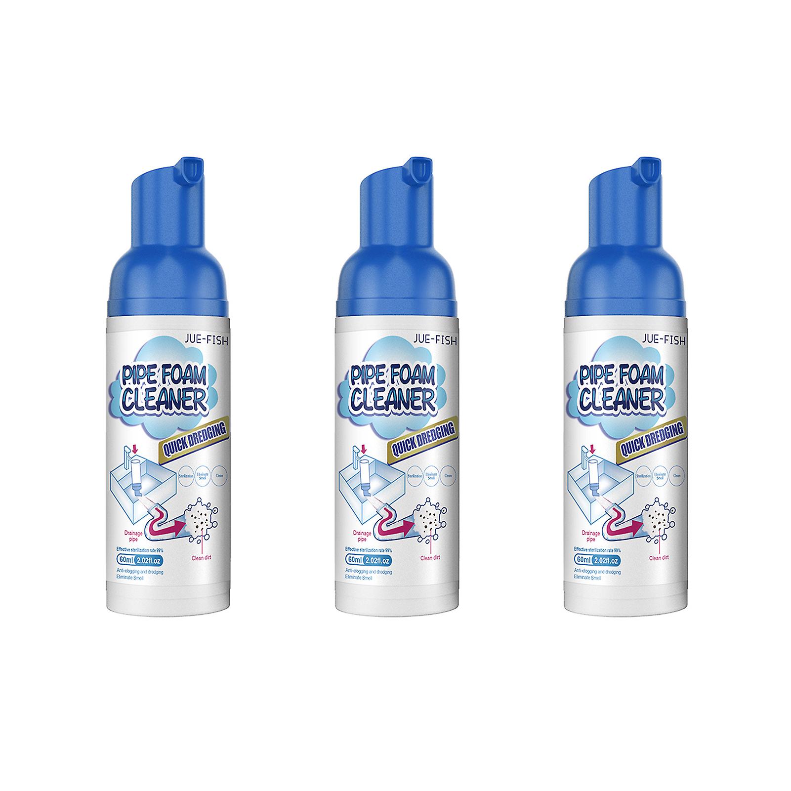 Foaming Pipes Drain Cleaner Sink Odor Removing Agents for Kitchen Drain Tubs