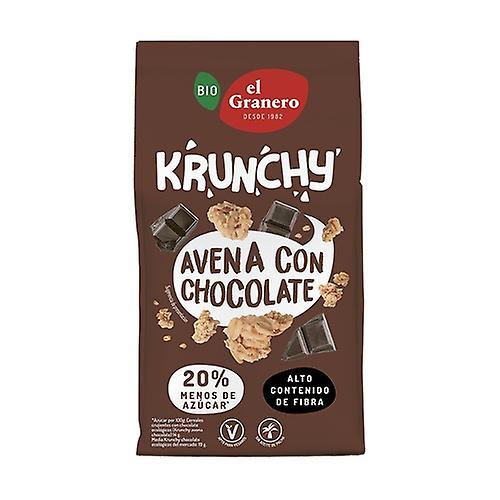 Krunchy oatmeal chocolate Bio 375 g