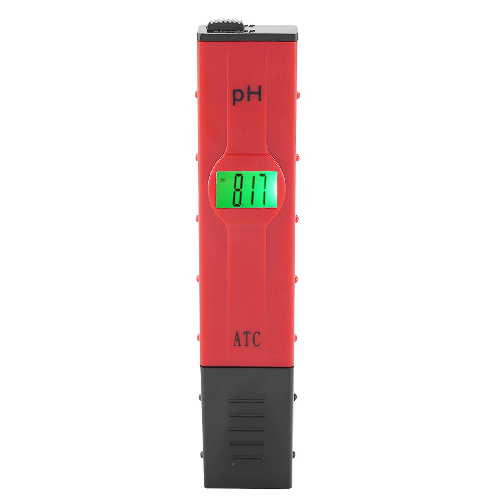 L C D P H Tester Portable LCD Digital Food Beverage PH Tester Aquarium Pool Water Quality Testing Pen Meter