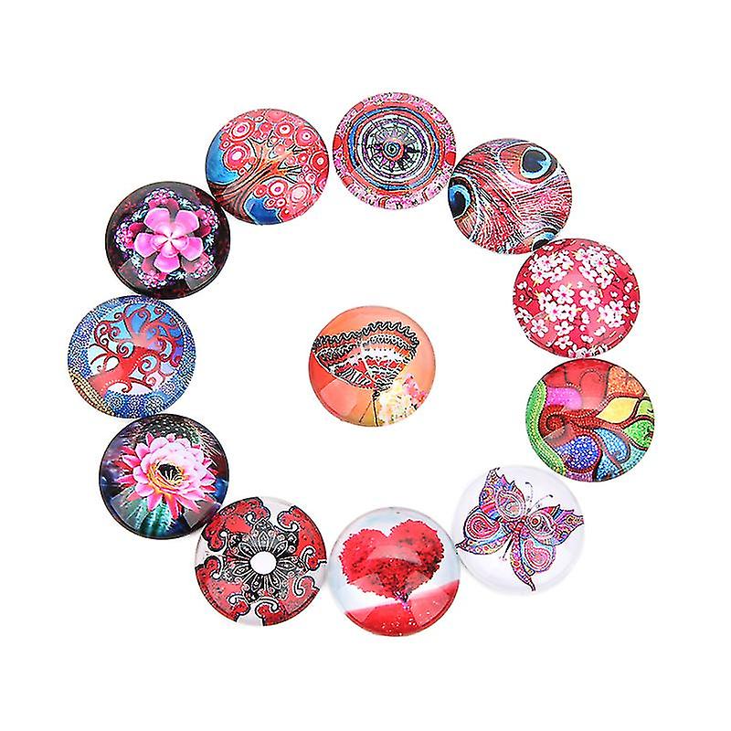 The New 20pcs Floral Dome Cabonhon