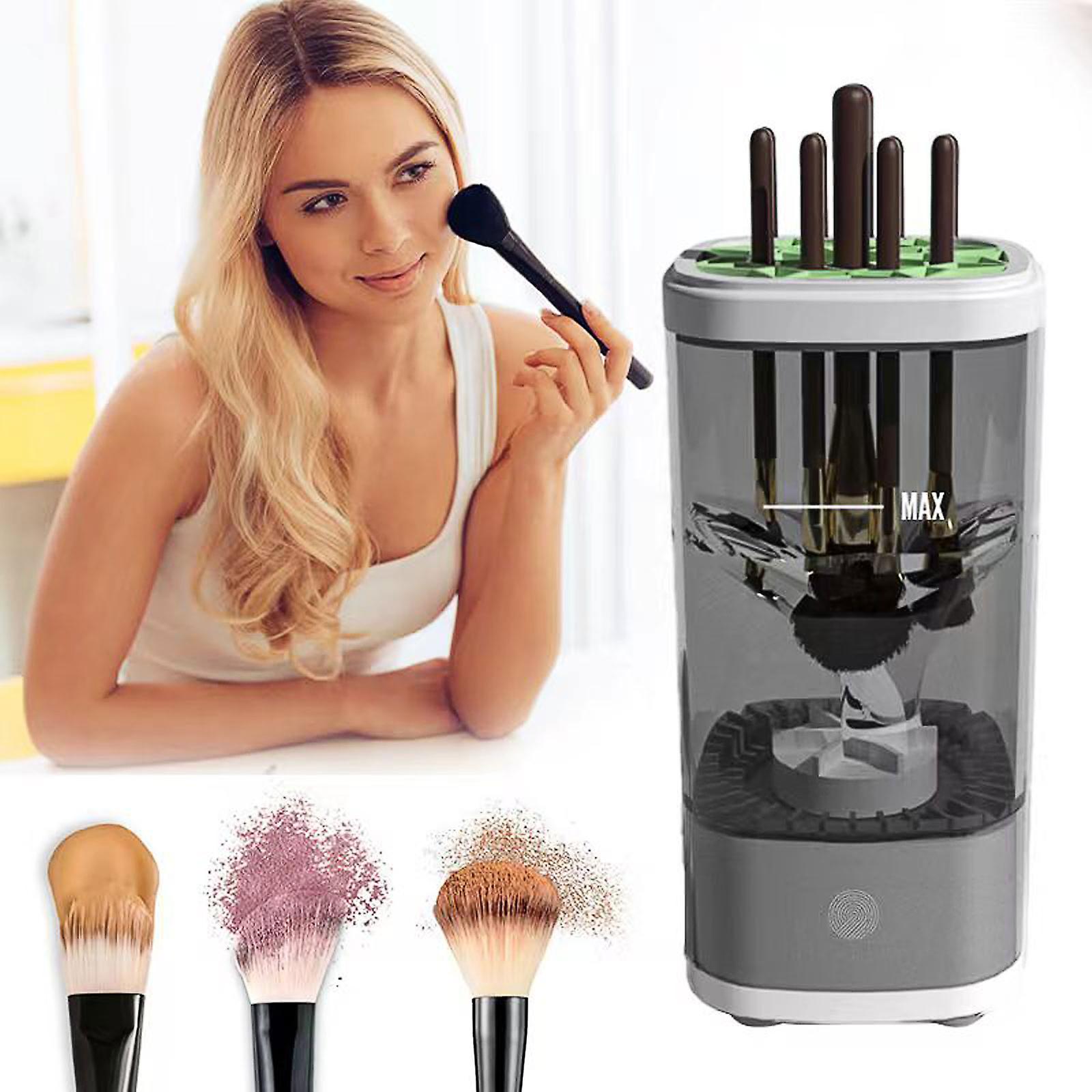 Automatic Brush Cleaner Electric Makeup Brush Cleaning Machine Fast Clean Dryer
