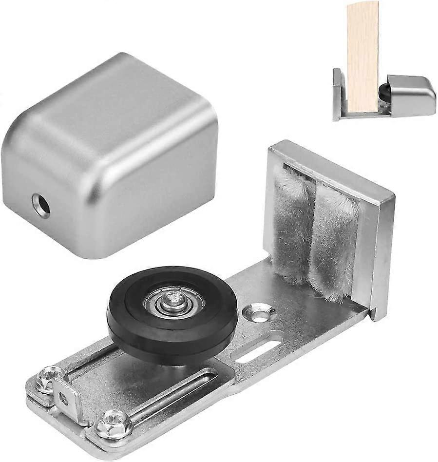 Sliding Door Track Corrosion Resistant Sliding Door Roller with Buffer Guide Automatic Sliding Door