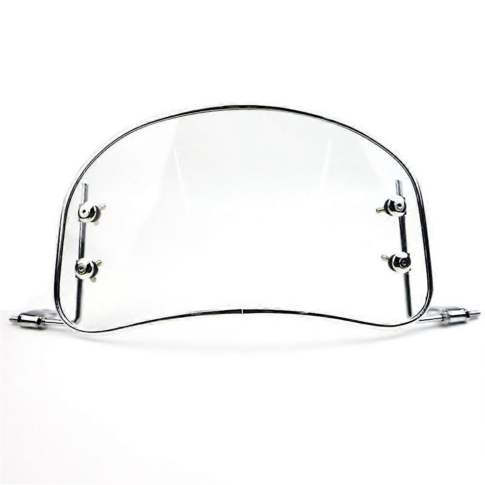 Exquisite Retro Motorcycle Windshield Headlight Wind Deflector Windscreen Universal Modified Accessories For Scooter E-bike Windshields