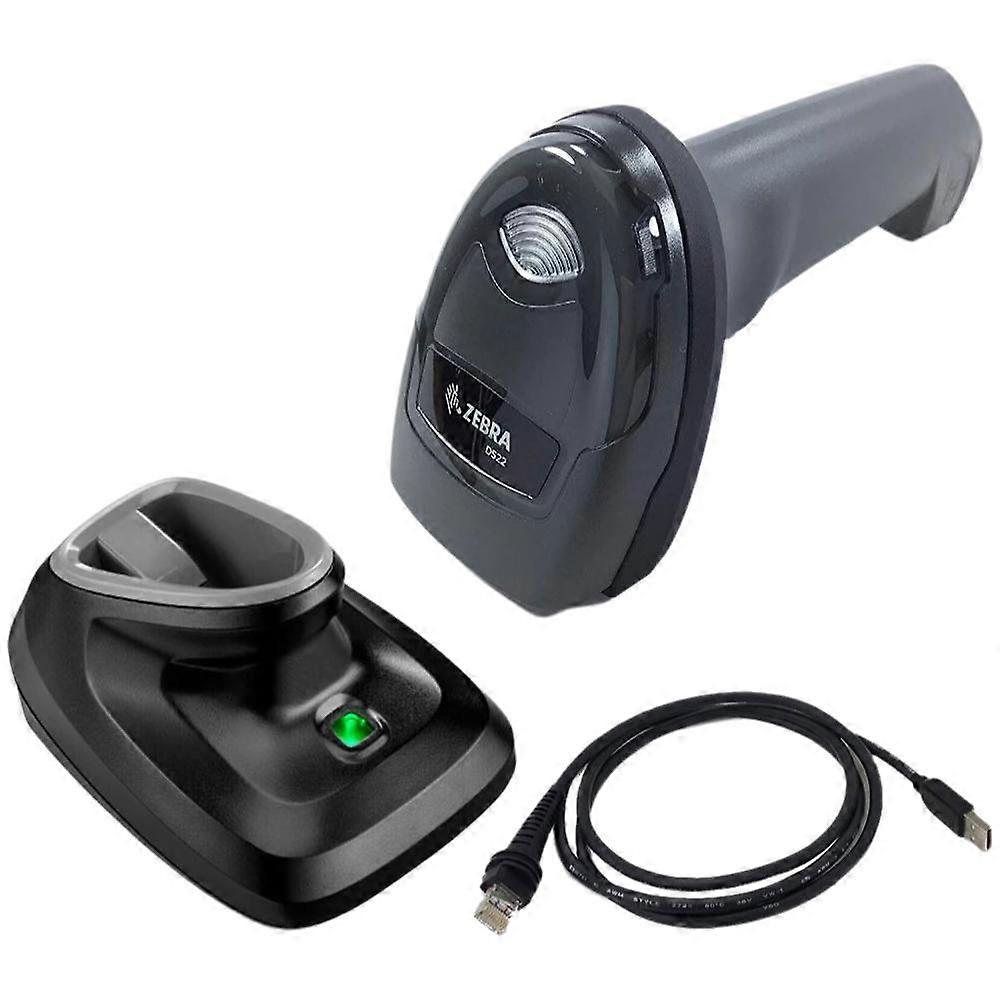 DS2278-SR00007ZZCN Wireless 2D/1D Bluetooth USB Barcode Scanner with Cradle