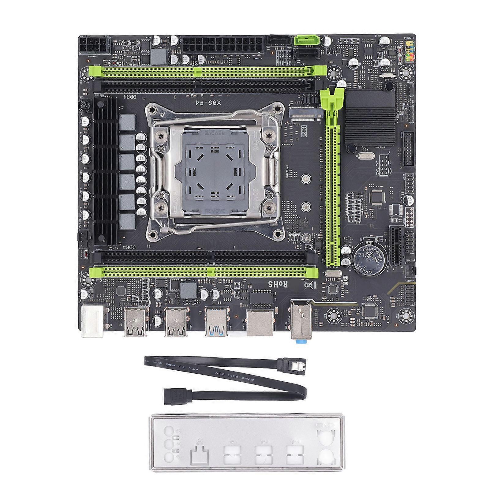 X99 P4 Computer Motherboard LGA2011 CPU 4 DDR4 USB3.0 SATA PCIE M.2 Computer Mainboard Gaming Motherboard