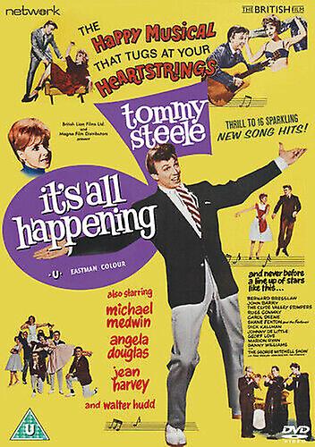 Its All Happening DVD (2019) Tommy Steele Sharp (DIR) cert U - Region 2