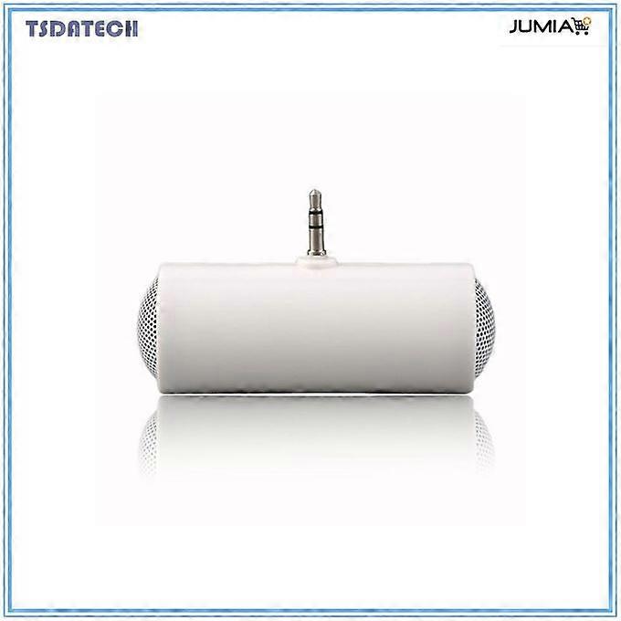 Stereo Mini Speaker MP3 Player For Mobile Phone 3.5mm White