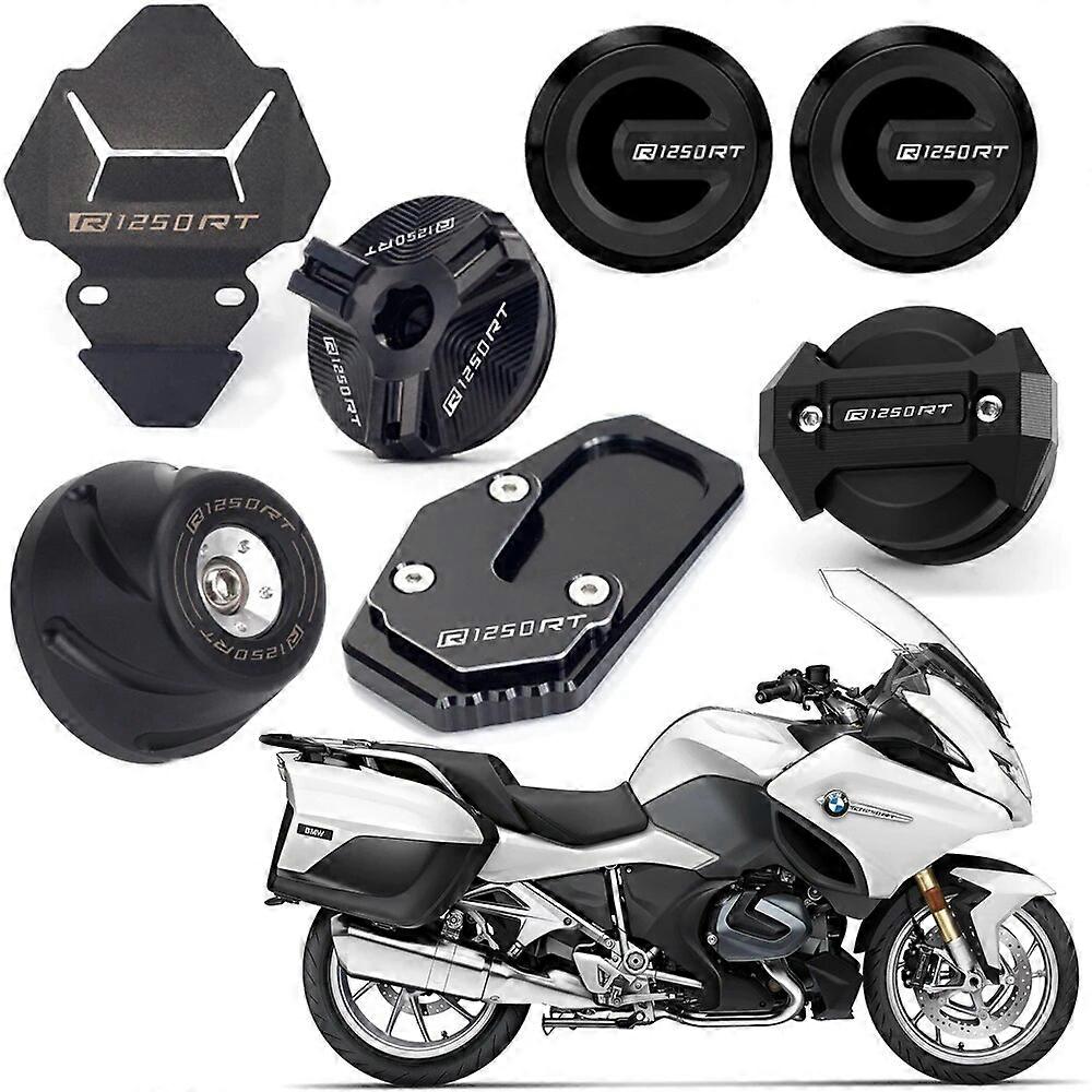 Motorfiets Accessoires Voor Bmw R1200RT R 1200 Rt 2004-2021 2017 2018 Motor Guard Bumper Bescherming Decoratieve Blok crash Bar motor (Kleur : Blue