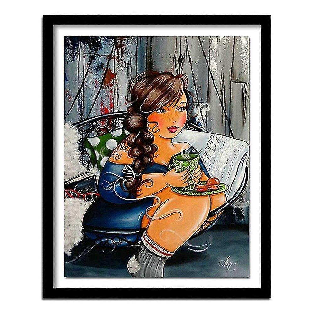 5d diy daimond painting cross stitch 45*45cm (without frame)