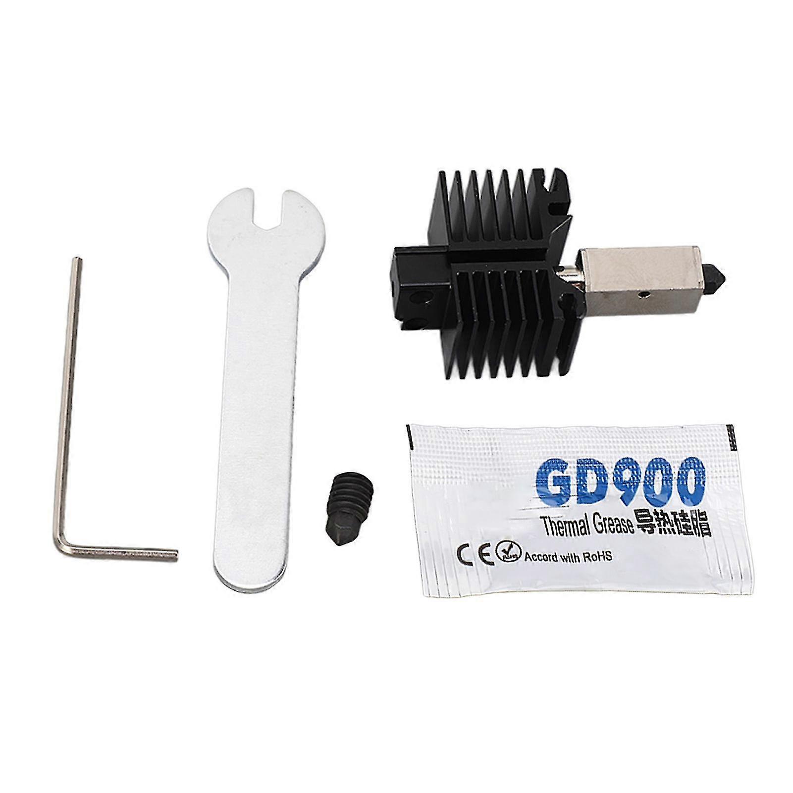Extruder Hot End Kit 3d Printer Detachable Hotend Nozzle Set For Bambu Lab X1 P1p X1 Carbon