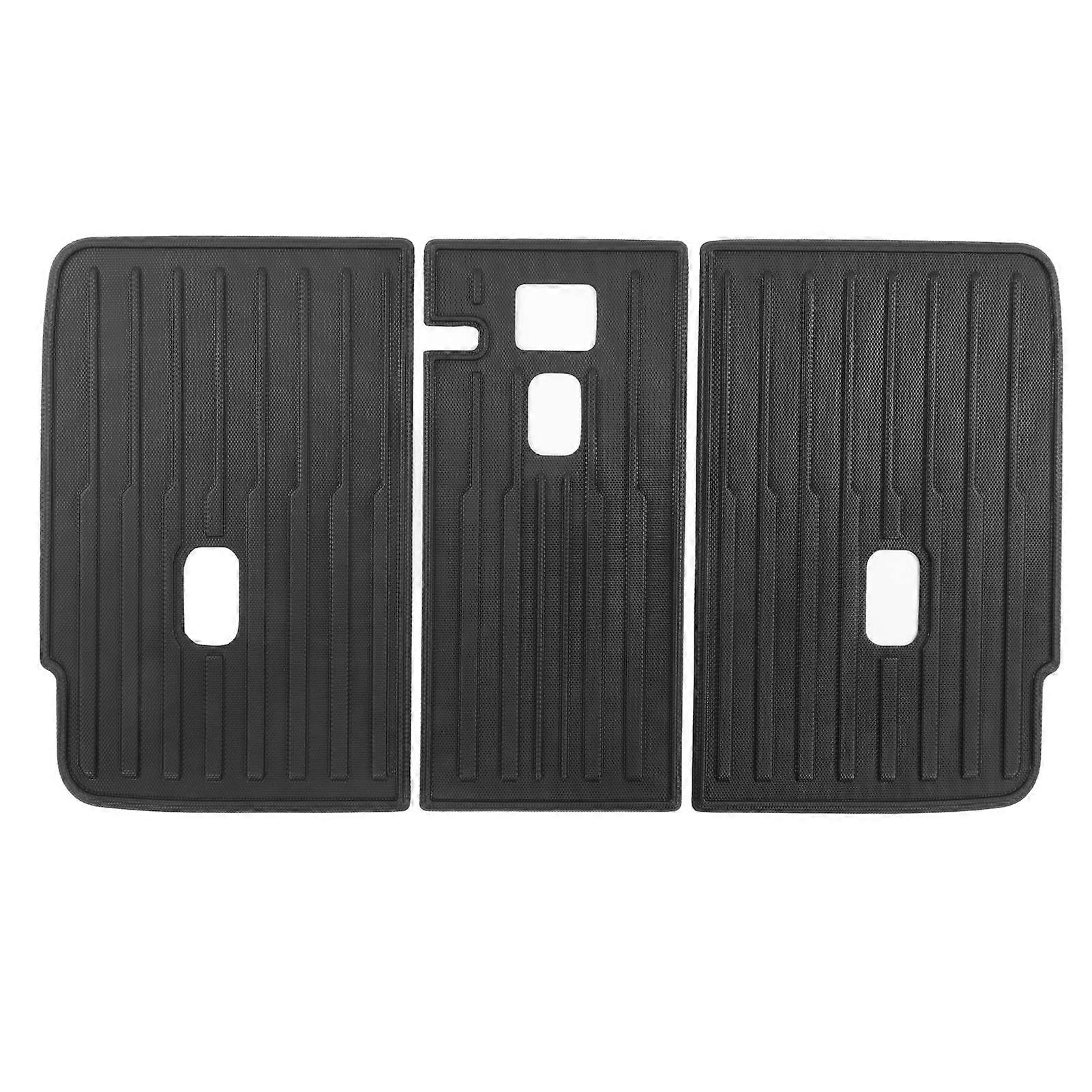 Backrest Seat Back Protector Motor Rear Seat Second Row Back Backrest Button Protector for Tesla Model Y 2020 to 2023
