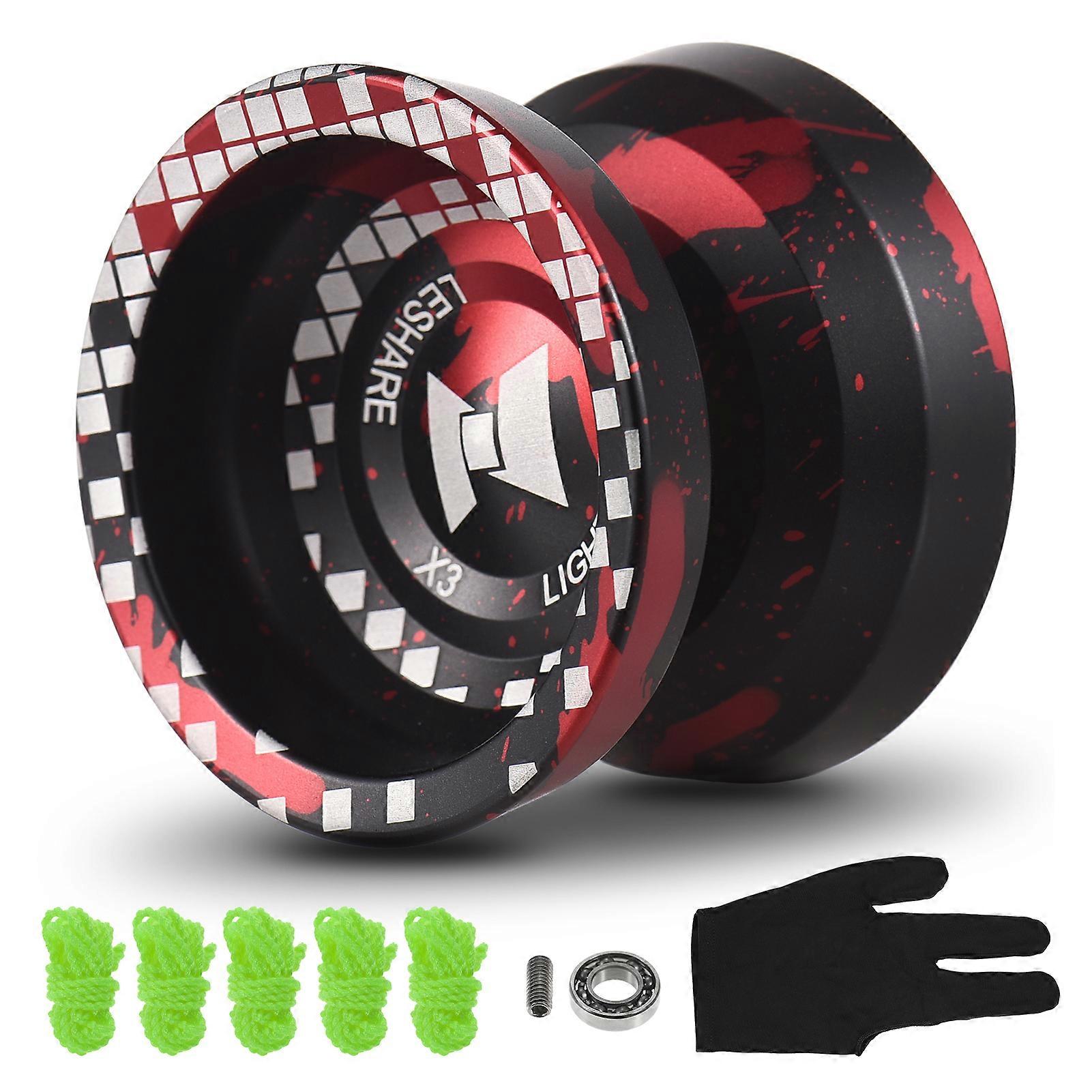 Professional Yoyoball Aluminum Alloy Responsive Yoyoball with Unresponsive Bearing for Professionals Beginners