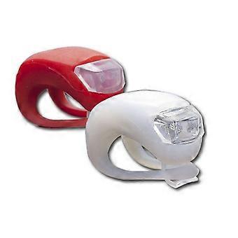 2 Pcs Bicycle Rear Light Led Silicone Waterproof Bicycle Light Rear For Road Bik