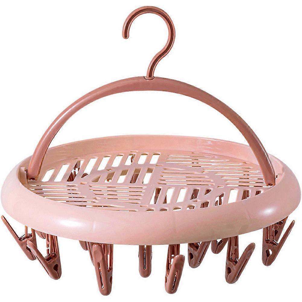 Multifunctional Drying Rack Multi-Clamp Socks Balcony Folding Underwear  Multi-Purpose Household Multi-Head Clothes Rack