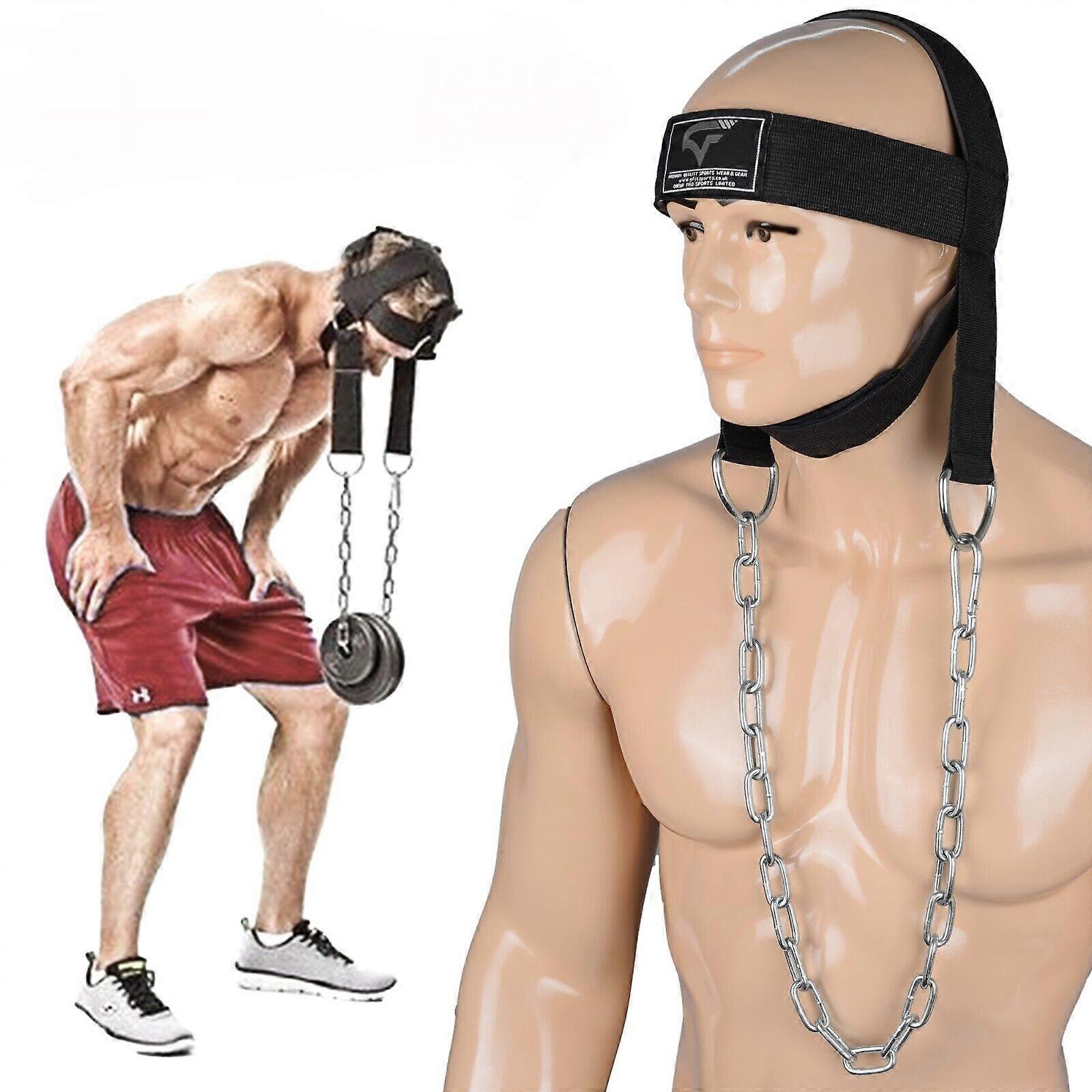 ZK-Headband Neck Trainer Builder Weightlifting Power