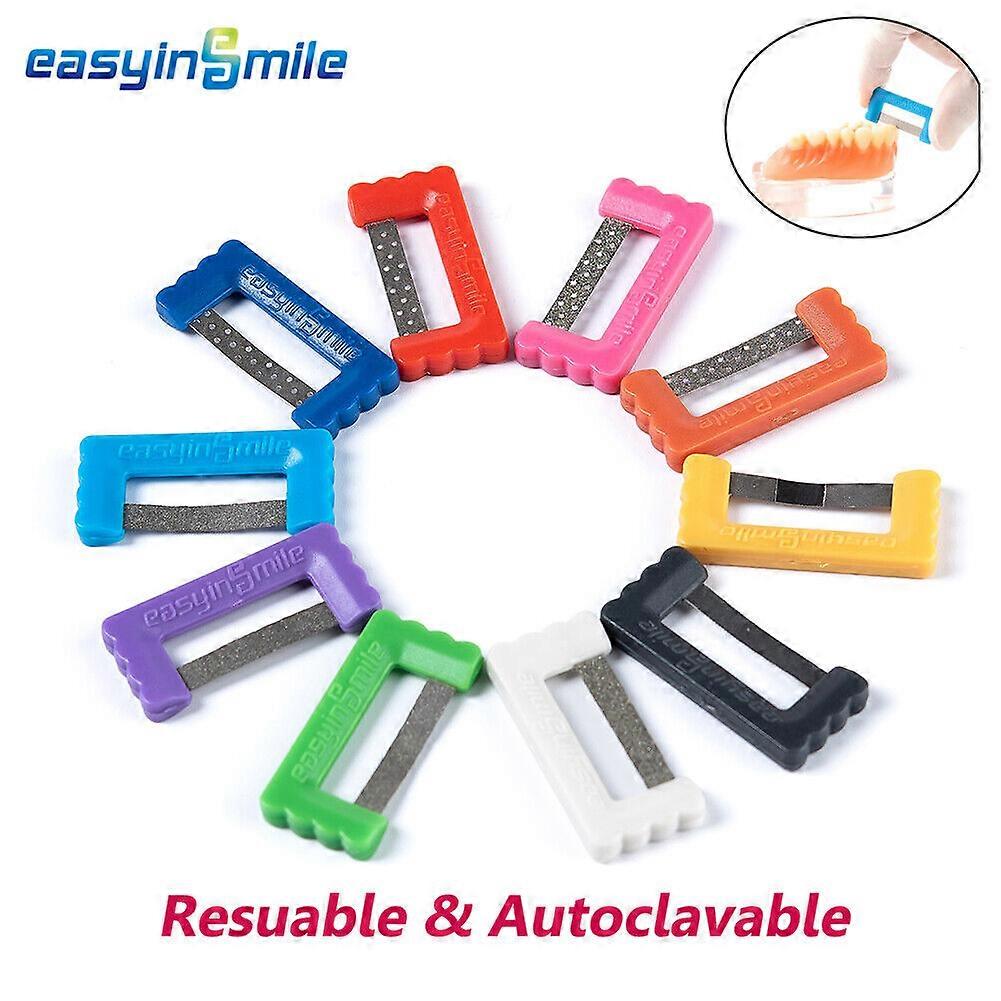 EASYINSMILE歯科用近位間ストリップクイックリダクションIPRオートクレーブ歯科矯正エナメル質鋸ステンレス鋼