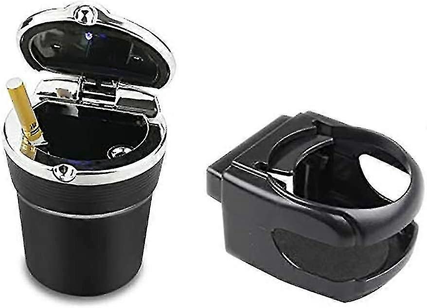 Alloy Plating Car Ashtray Mini Detachable Multi-function Car Cigar Ashtray