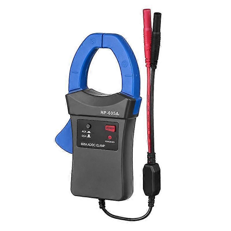 600a Dc/ac Current Clamp Adapter Clamp-on Meter Tester With Test Probes Hp-605a