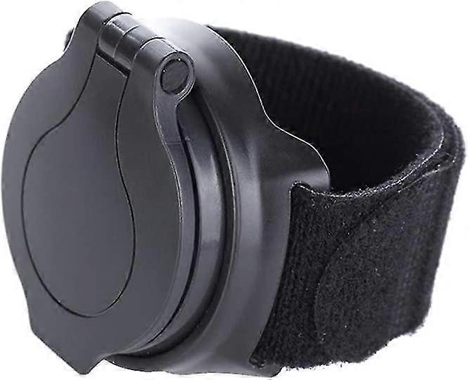 Bicycle Handlebar Mirror Super Clear Wide Angle Adjustable Cycle Mirror With Hand Strap (black)