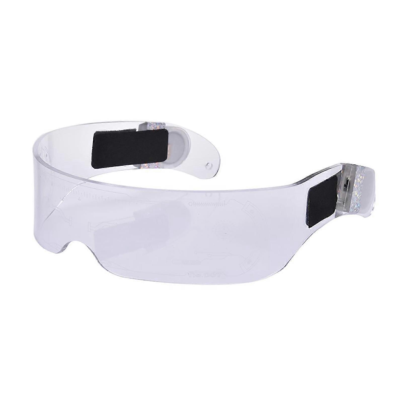 Électronique Multicolore Lumière Led Lunettes Lumineuses Prop Pour Halloween Ktv Bar hy
