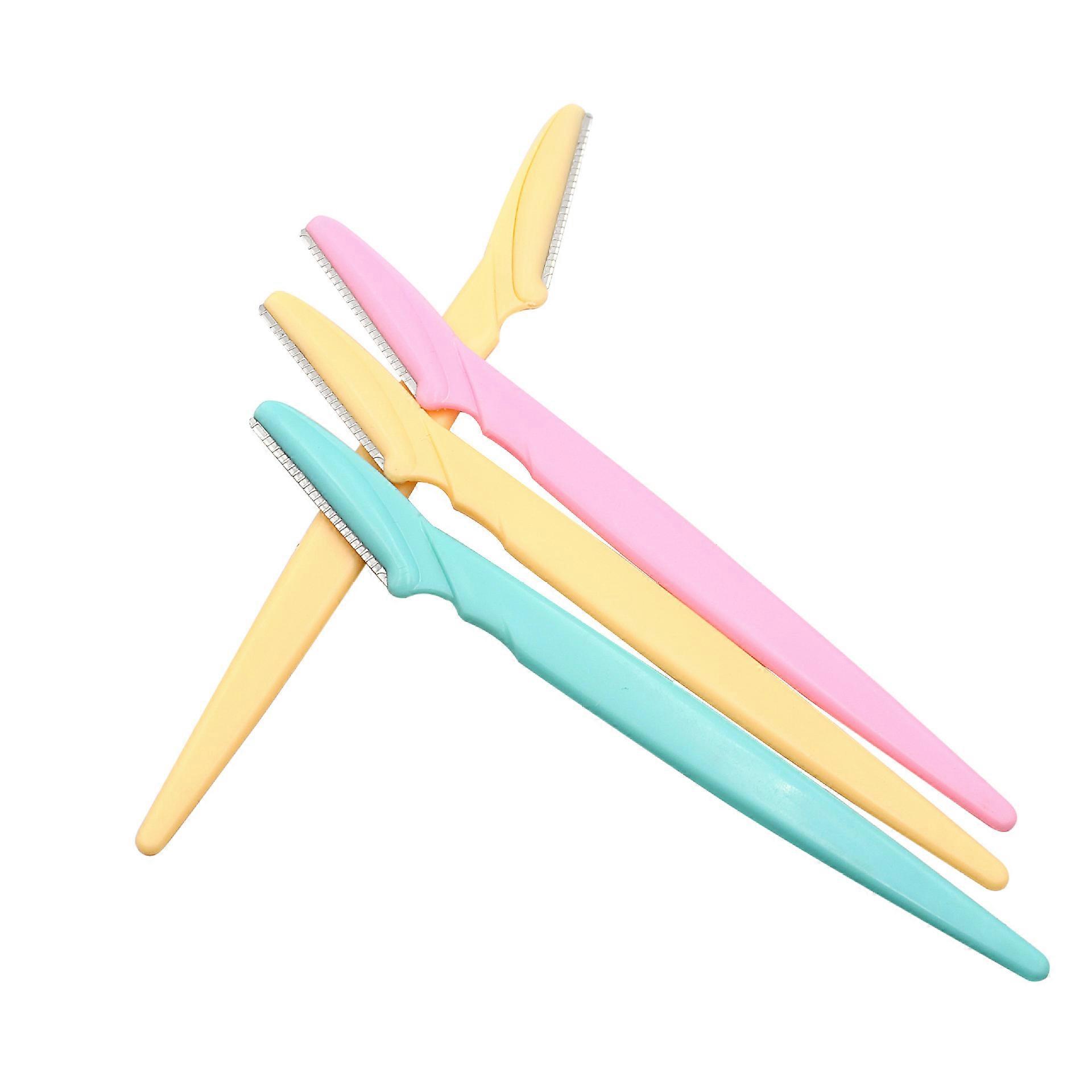 10pcs Eyebrow Trimmer Sharp Shaver Eyebrow Trimmer,Makeup Eyebrow Trimmer