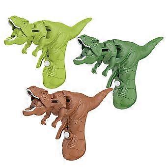 3PCS Dinosaur Water G-uns, Animal Water Beach Toys, Pump Action Outdoor Squirt G-un, Summer Long-Range Water Squirters Toys