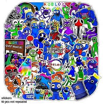 50st roblox rainbow friends Graffiti Stickers Laptop Skateboard