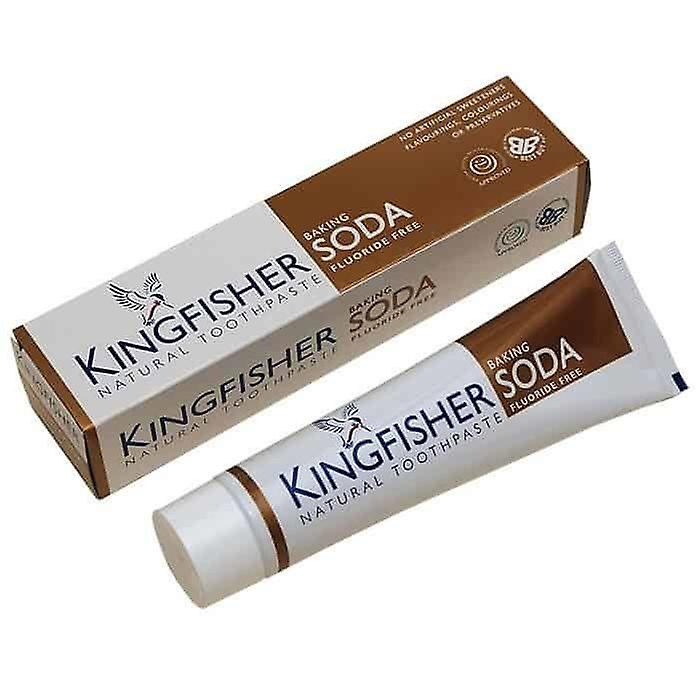 Kingfisher Toothpaste Baking Soda Mint 100ml x12