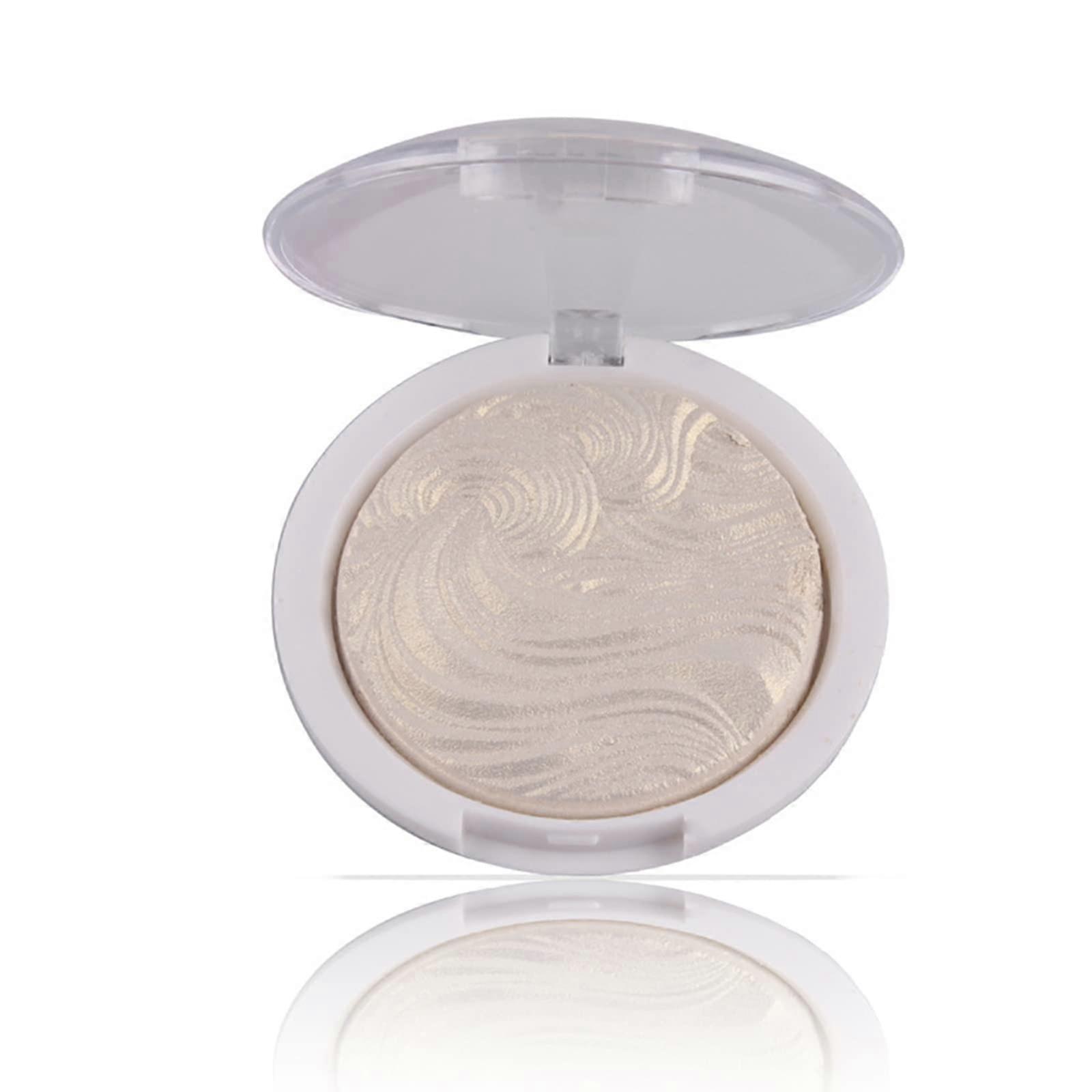 Powder Highlighter Makeup,Highlighter Palette,Highly pigmented Powder Highlighter Shimmer Colors for Highlighting and Contouring (#01)